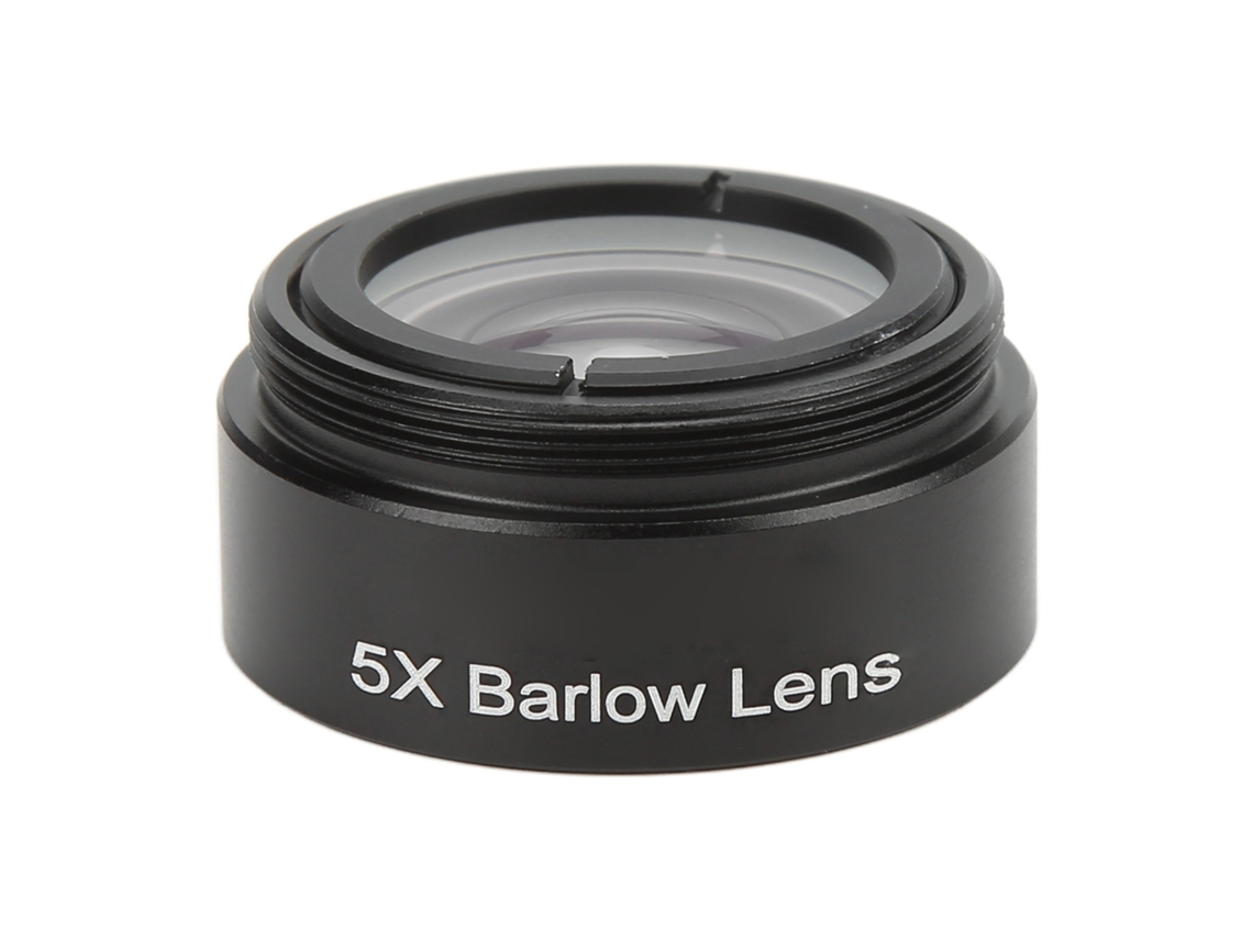 Lente Barlow 5x com Rosca M28 de 6 Pinos para Microscópio Estereoscópico BRILVIBERA (extra)
