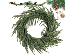 Guirlandas De Natal Decorativas Para Enfeitar A Porta De Entrada, Touch |