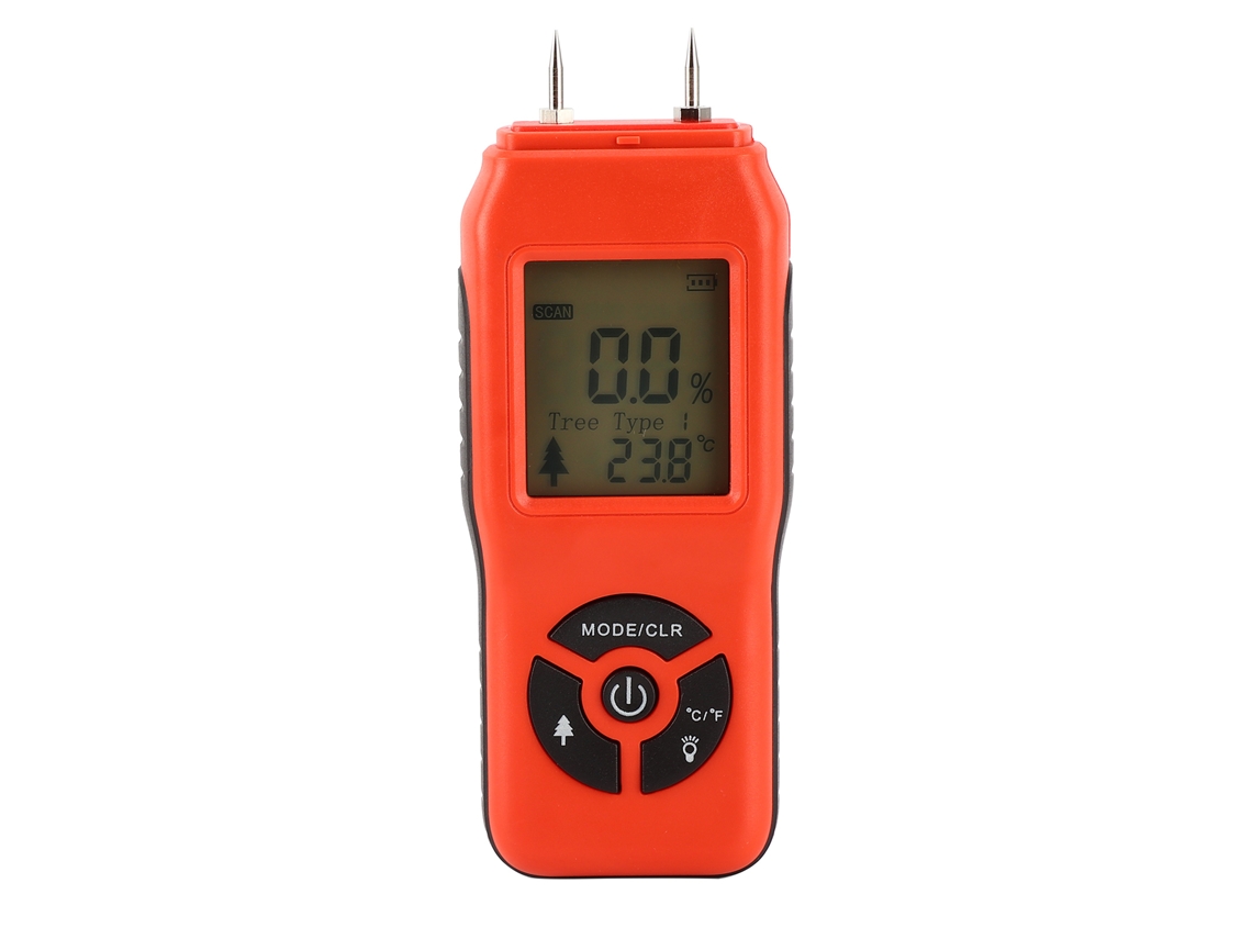2026 humedômetro de Madeira Portátil com Lcd, Detector de Humidade para Madeira e Madeiras
