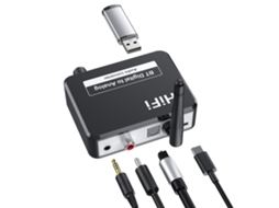 Digital To Analog Audio Dac Converter Spdif Optical Fiber Signal To 3.5Mm 3.5 Aux 2 Rca Amplifier Decoder Bluetooth 5.0 Receiver