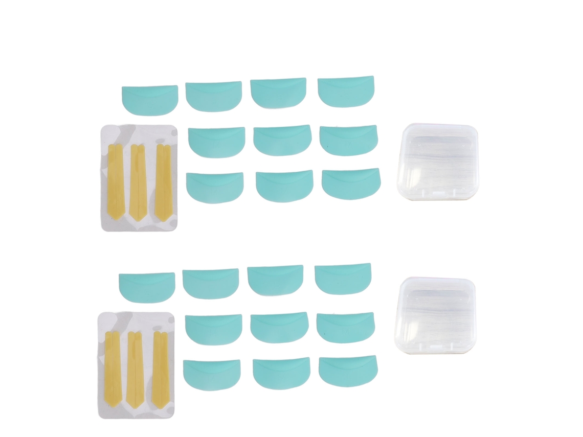 2026 ferramentas de Maquiagem Curlers de Cílios Tiras de Silicone Reutilizáveis 3 Tamanhos Kit