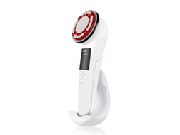 Dispositivo de Beleza Facial AUJEZON C812-White Ems Cuidados Quentes e Frios Carregando Cuidados com Os Poros em Casa Branco