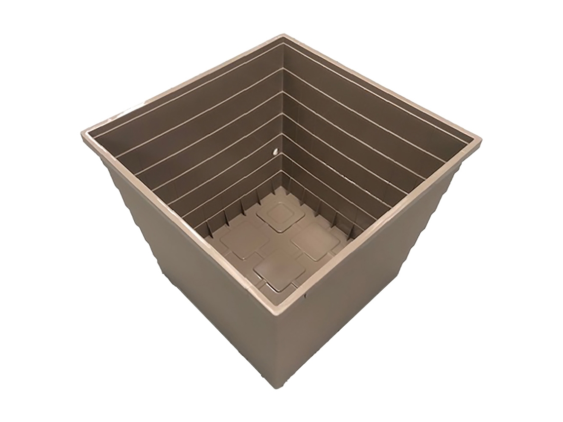Vaso De Flores Autoirrigável Waterups Para Exterior - Bege