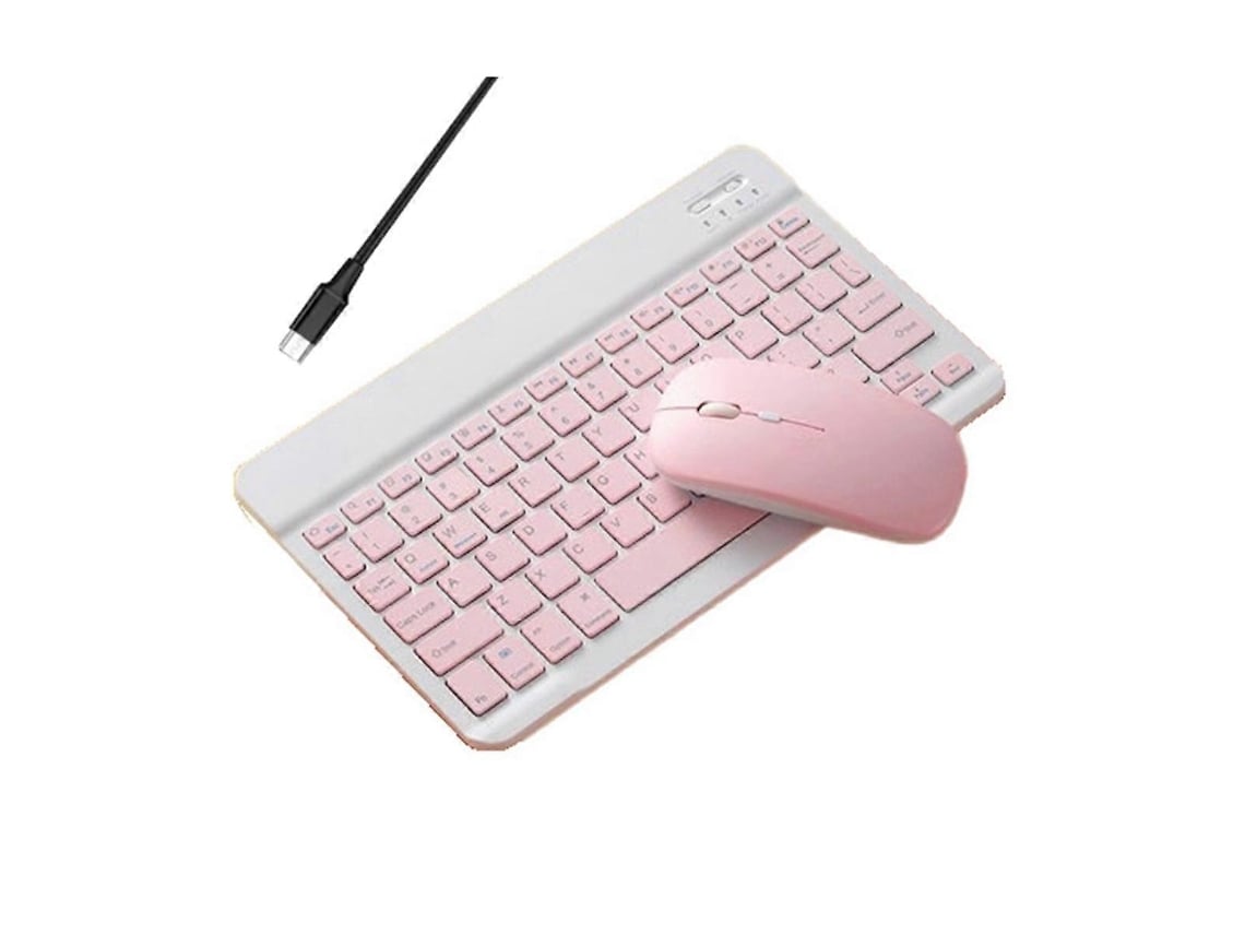 Mini Teclado Bluetooth Sem Fio Para Celular, Tablet E Pc, Teclado E Mouse Bluetooth Portáteis Para Android B Nostalgia88