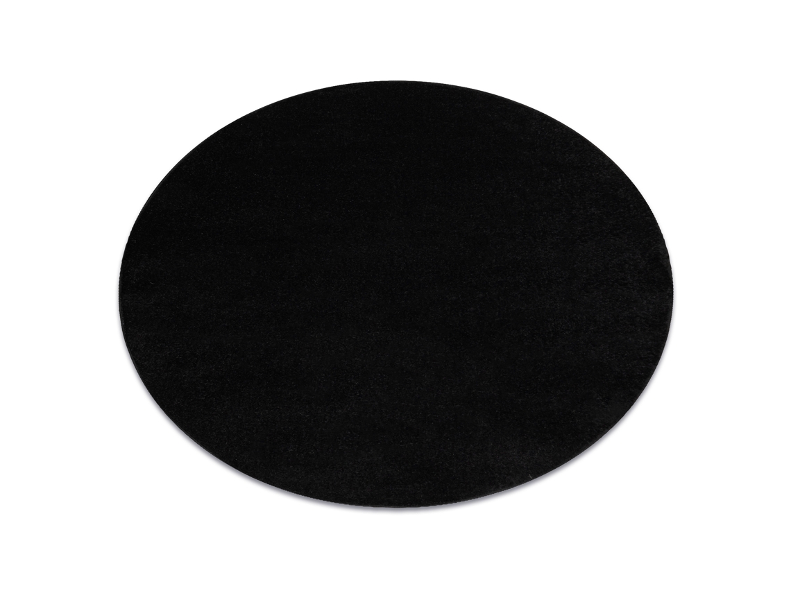 Tapete Eton Plus Círculo Preto, Monocromático, Uniforme, Liso