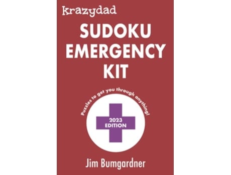 Livro Krazydad Sudoku Emergency Kit 2023 Edition de Jim Bumgardner (Inglês)