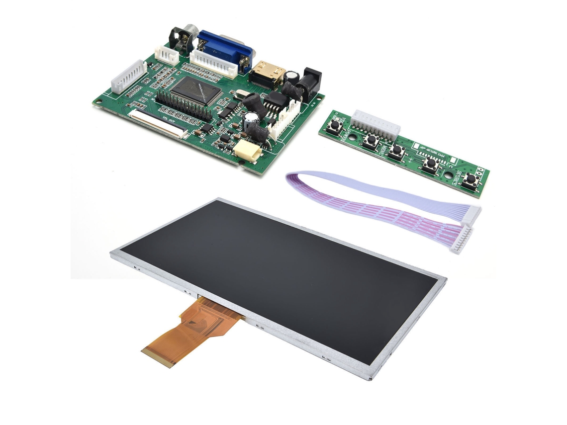 Módulo De Tela Lcd Tft 10 Polegadas Para Raspberry Pi