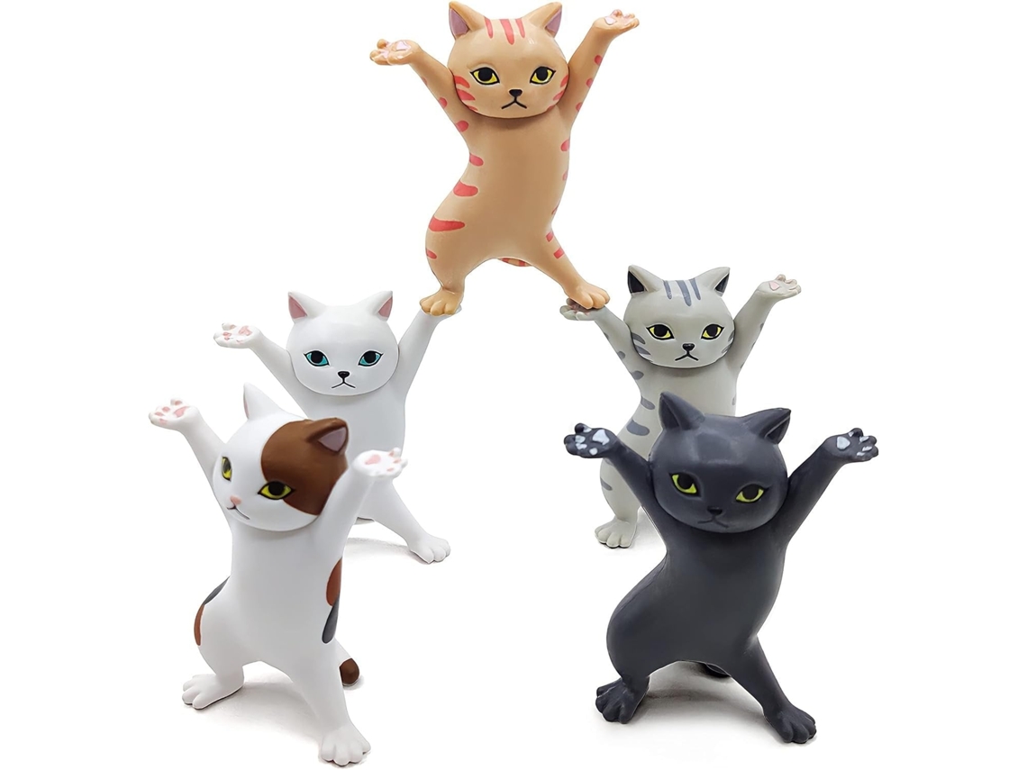 Porta, Canetas Gato Dançarino, Presente para Amantes de Gatos, Gatinhos Dançarinos Criativos para Decoração de Mesa Ou Casa BRILVIBERA