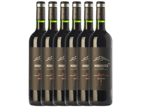 Vinho SONSIERRA Sonsierra Vendimia Seleccionada Tempranillo Rioja Crianza (0.75 L - 6 unidades)
