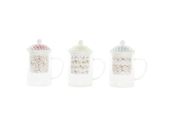 Caneca DKD HOME DECOR (Cristal - Multicor)