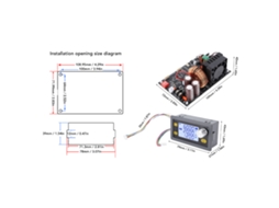 Modulo Fonte Cnc Xy6020l 60v 20a 1200w Regulável Cc Com Saída 5v-60v