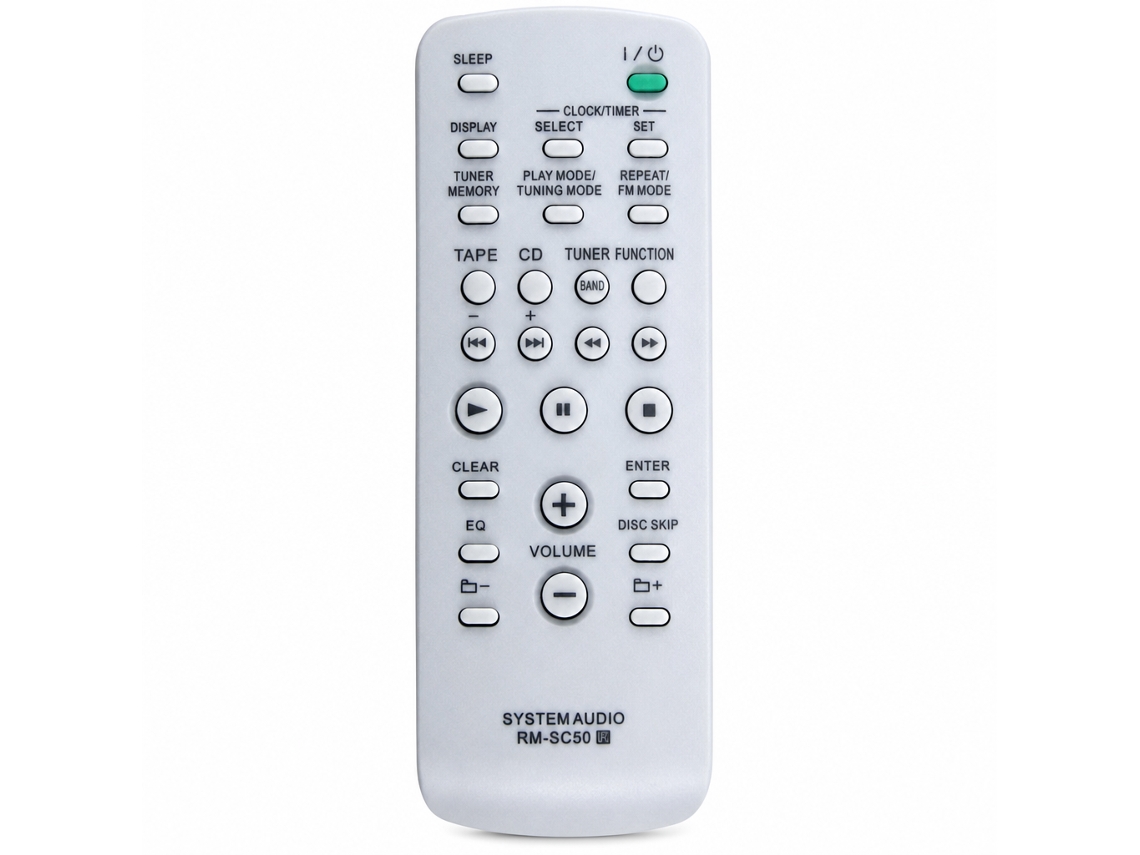 Comando À Distância Para Sistema De Áudio Compatível Com Sony Rm-sc50