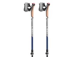 Bastões De Caminhada Nórdica - Leki - Traveller Carbon - Telescópicos - 90-130 Cm - Nordic Shark