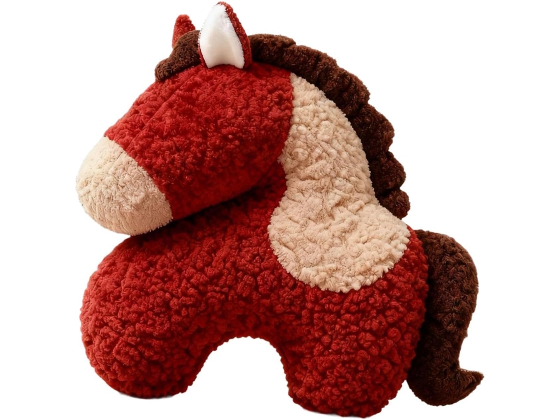 Cavalo De Pelúcia Macio, Brinquedo Para Decoração Casa, Meninos E
