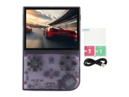 Console De Videogame Portátil Retrô De 64 Gb Com Tela Ips De 3,5 Polegadas, 640x480, Suporte Para Gamepad, Vídeo Hd E Multijogador. Ly Ebike