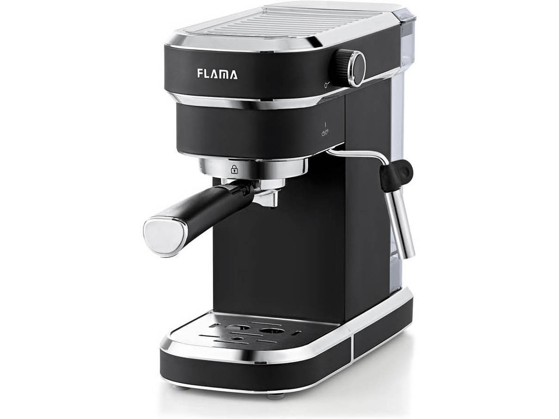 Máquina de Café Manual FLAMA 1266FL (Outlet Grade A - 20 bar - Café moído e pastilhas)