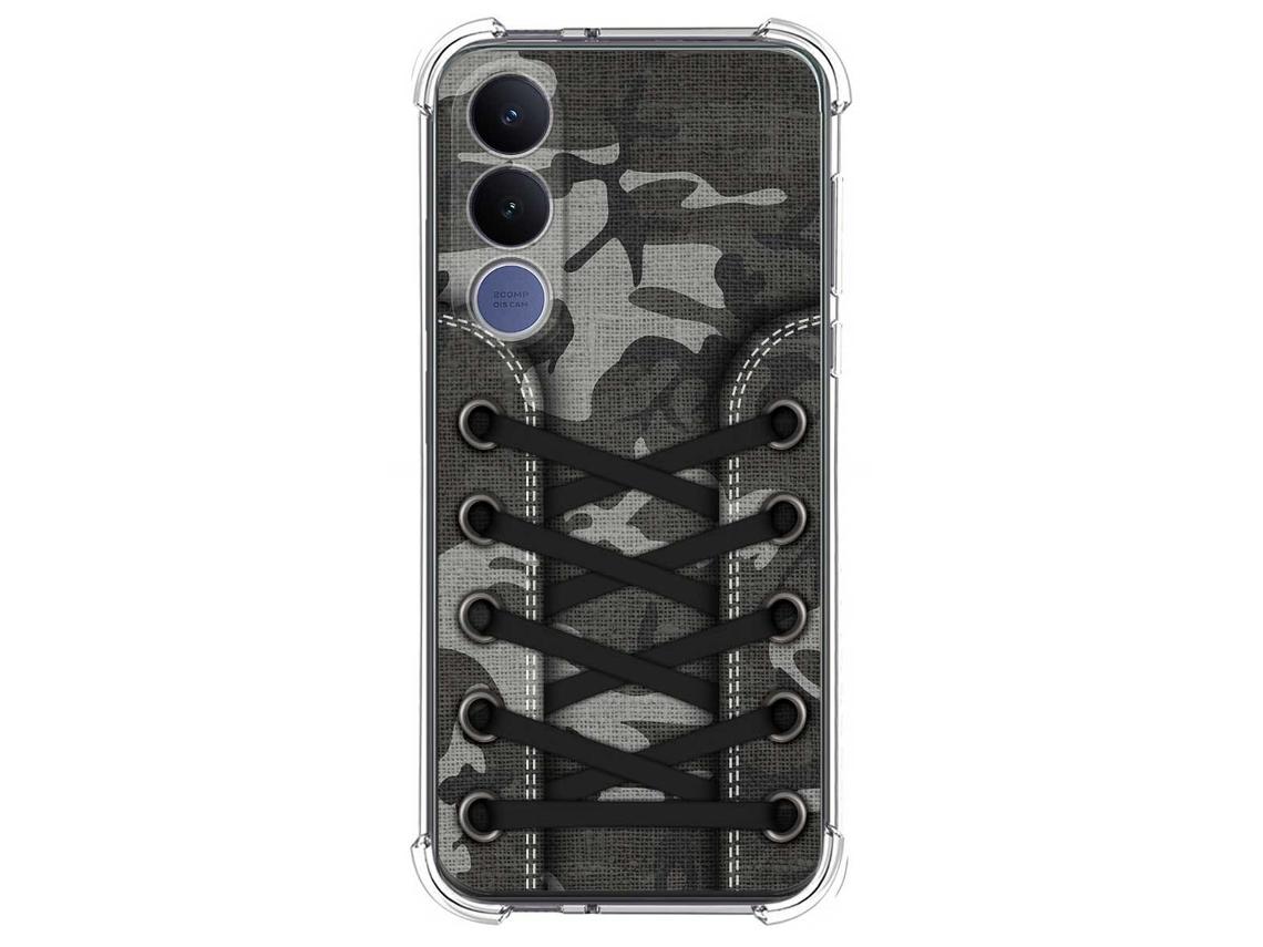 Capa Tumundosmartphone De Silicone Resistente A Impactos Para Vivo V70 Fe Design De Tênis 15 Estampas