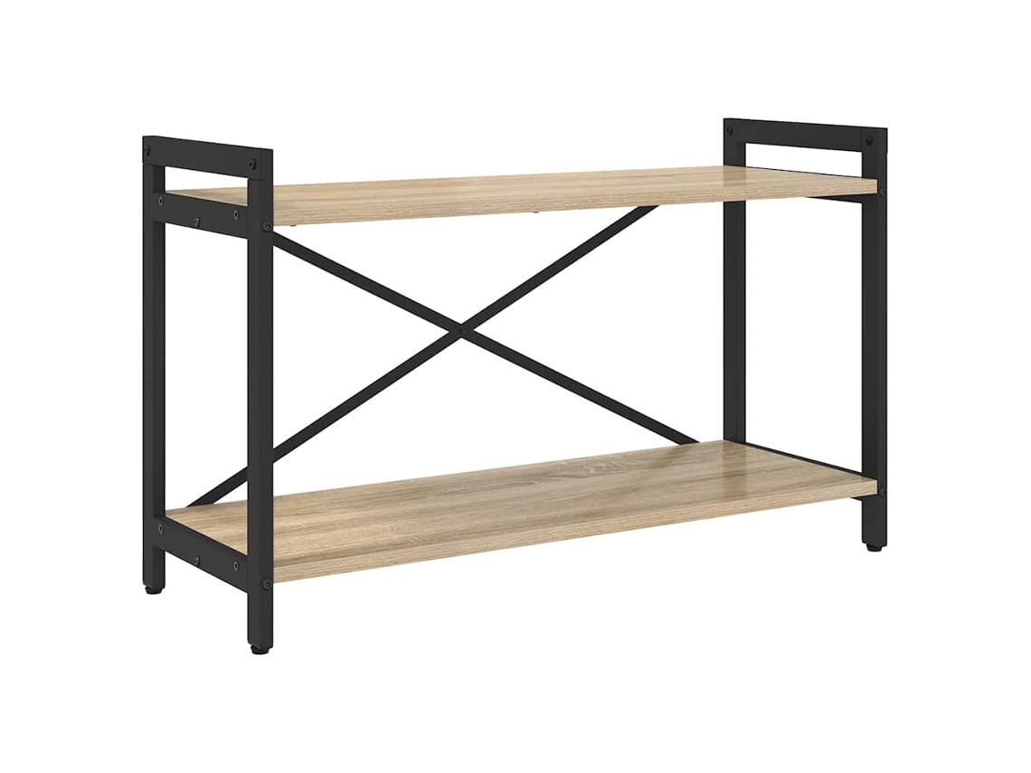 Estante de Madeira Processada Carvalho Sonoma com 40x30x85 cm (MAISON EXCLUSIVE)