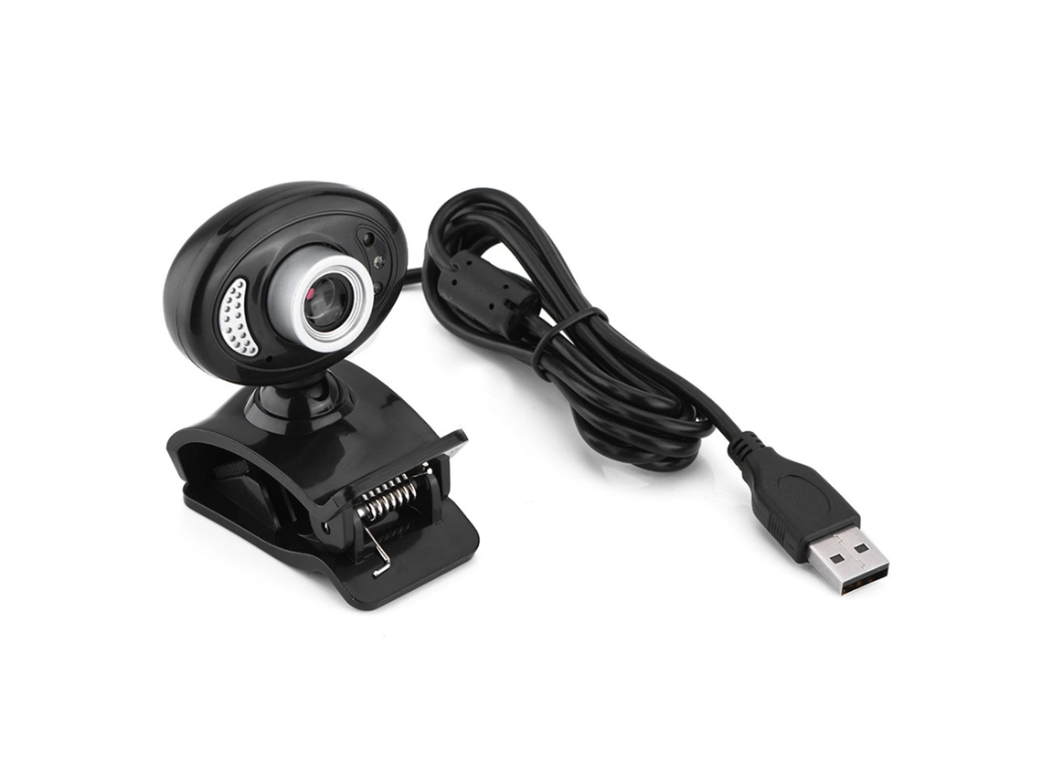 Câmera Web Hd LAXISCREED Usb2.0 Clip on