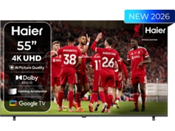 TV HAIER K85 H55K85GUX (LED - 55'' - 140 cm - 4K Ultra HD - Smart TV)