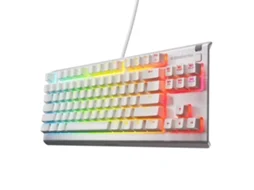 Teclado Gaming STEELSERIES Apex 3 TKL (Branco)