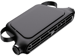 Ventilador Portátil Usb Para Banco Traseiro De Carro, Circulação De Ar, Fácil Instalação Em 3 Etapas, Pp, Ideal Para