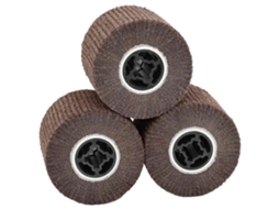 Conjunto 3 Rolos De Lixa Vidaxl Castanho Fibra (12 X 12 X 10 Cm)
