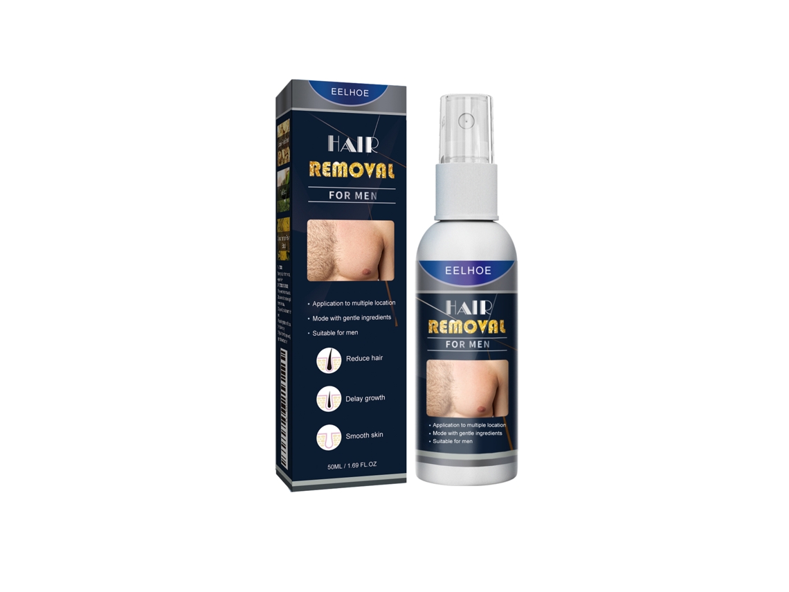 Spray Depilatório Eelhoe Homens 50ml Suave