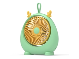 Ventilador de Mesa Portátil, Pequeno, Silencioso e com Duas Velocidades, Ideal para Casa LAXISCREED