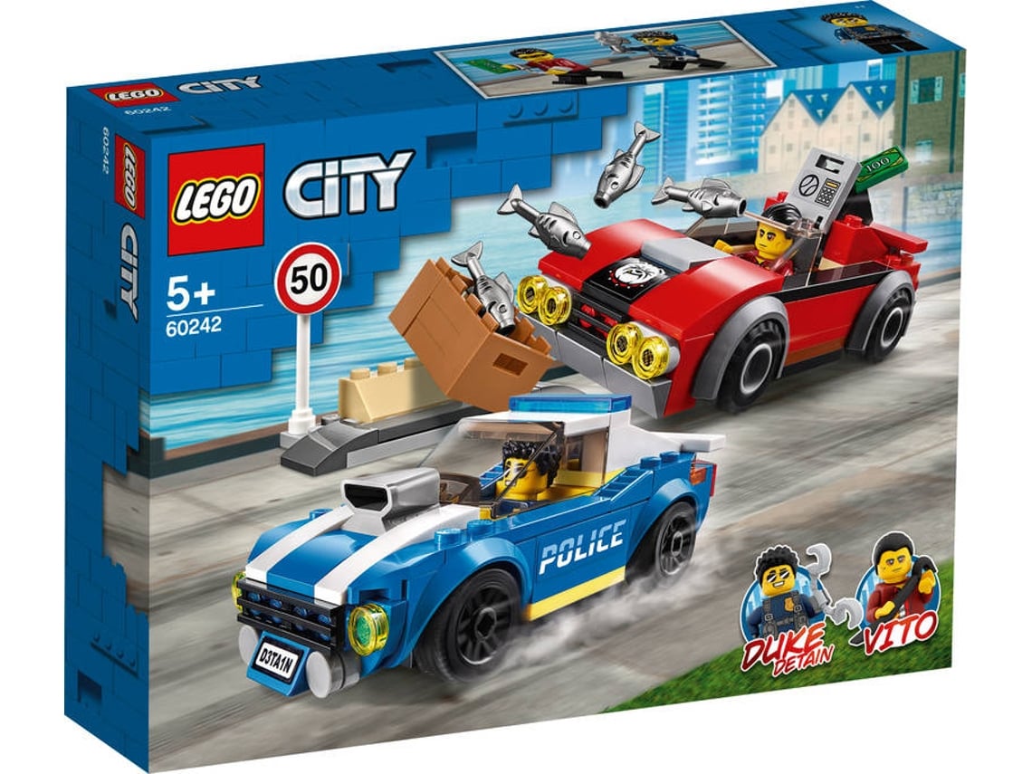 LEGO City: Detenção Policial na Autoestrada (Idade mínima: 5 - 185 peças)