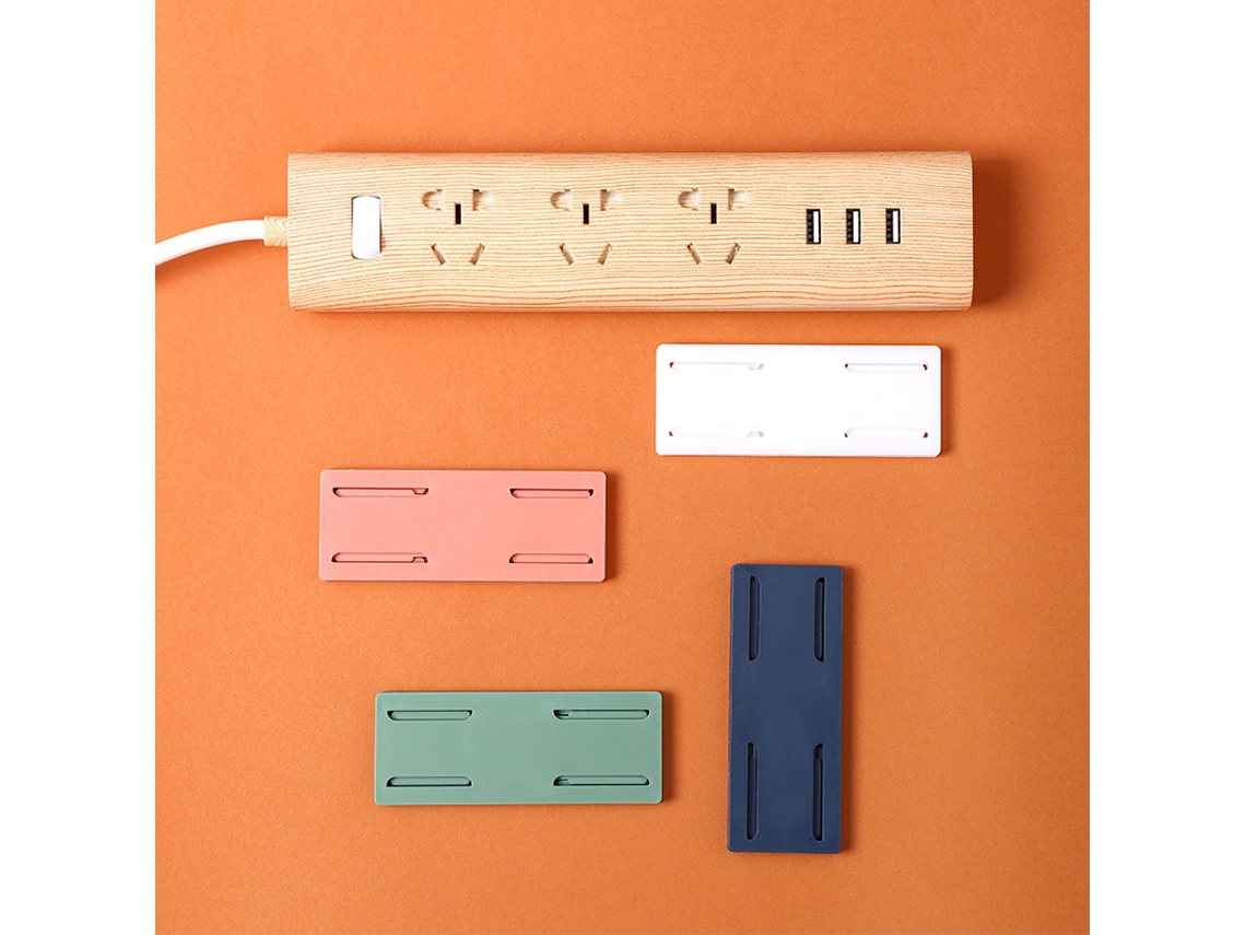 Conjunto de 4 Suportes para Tomadas Parede BRILVIBERA