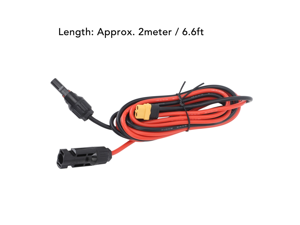 Conector Cabo Carregamento Solar Adaptador Xt60