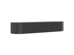 Garden Raised Bed, Garden Raised Beds Vidaxl Antracite Aço (396 X 100 X 68 Cm)