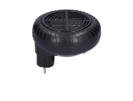 TMISHION Aquecedor para casa Mini Aquecedor pequeno formato redondo montado na parede Aquecedor elétrico para home office plugue UE TMISHION