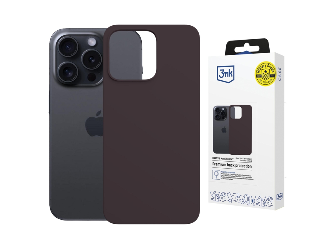 Capa Apple Iphone 14 Pro Max 3mk Hardy Magsilicone Ouro