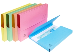 Bolsa para Documentos EXACOMPTA Jura Pastel Din A4 Rosa
