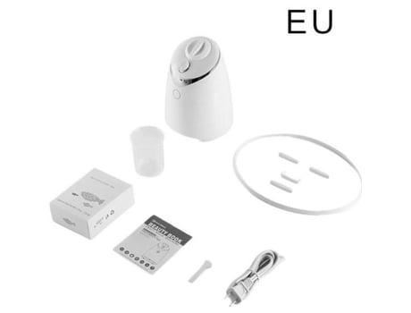 Máquina de máscara facial caseira de frutas e vegetais, instrumento de beleza, lembrete de voz inteligente LESHP