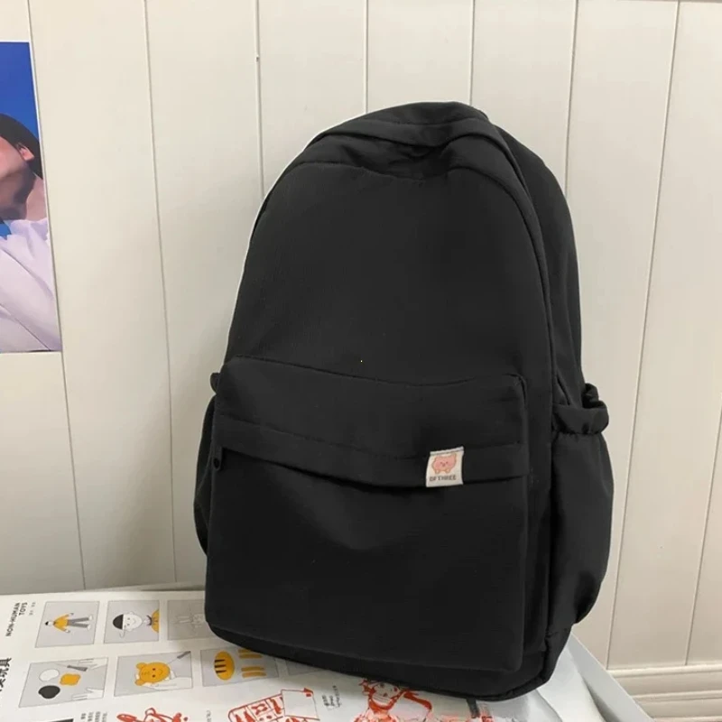 Mochila Escolar, Feminina, Juvenil, Nylon, Impermeável, Viagem, Aulas