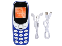 Telefone Móvel Mini LAXISCREED Bluetooth Longa Bateria
