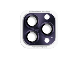A Película Metálica Para Lentes É Adequada Paracapa Roxa Com Estampa De Cd Para Iphone 11 Pro