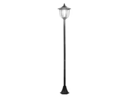 Luminária Solar Jardim Led 30/60 Lúmens Plástico Preto 177cm VELTRIX