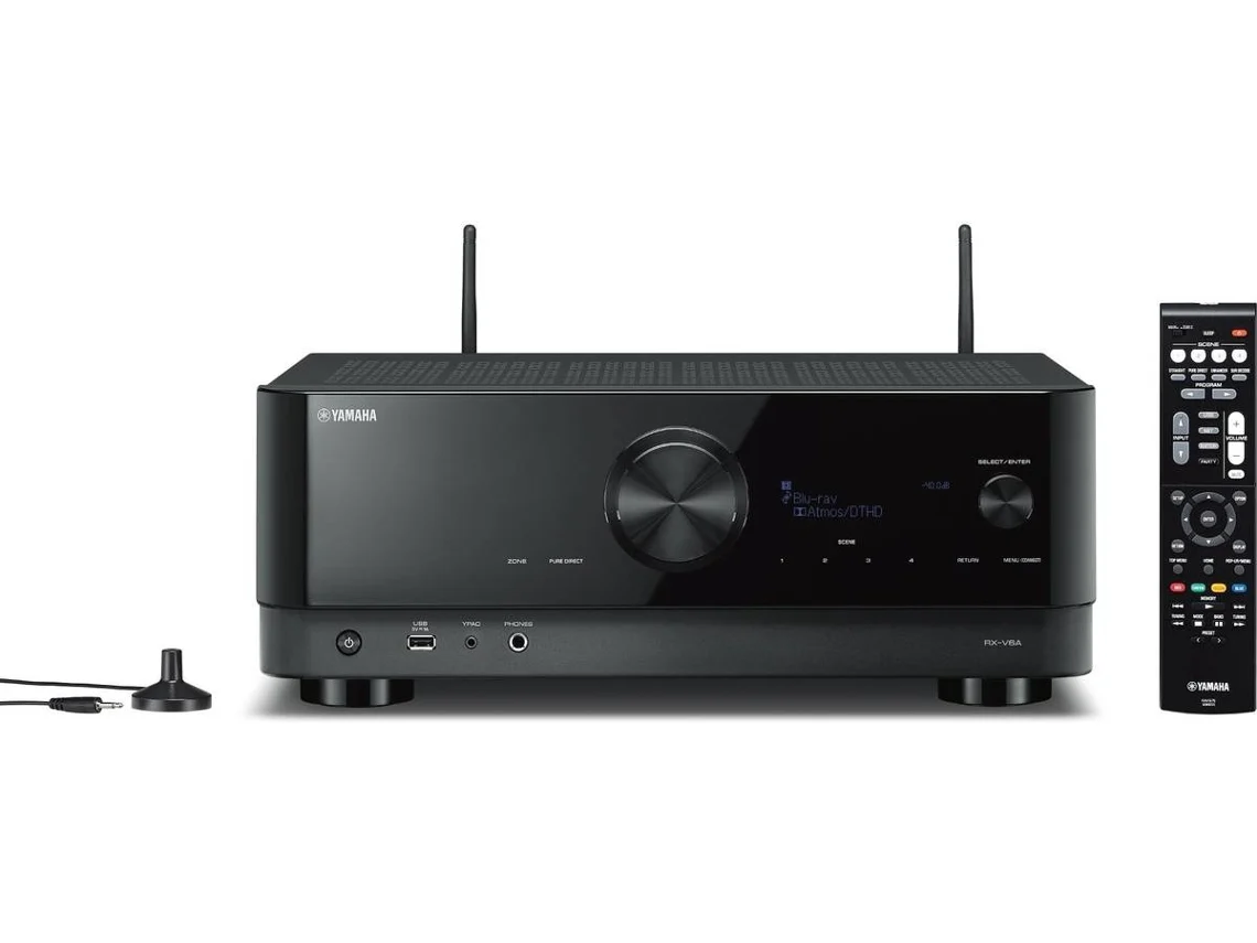 Recetor AV YAMAHA RX-V6A 8K (N.º de Canais: 7.2 - 125 W)