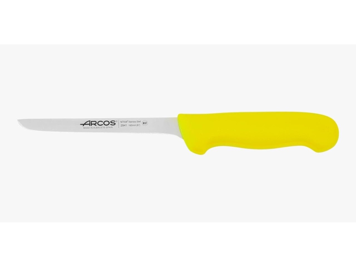 Faca Desossadora Arcos Nitrum 160 Mm Em Aço Inoxidável