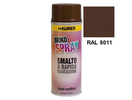 Spray pintura marron nuez 400 ml.