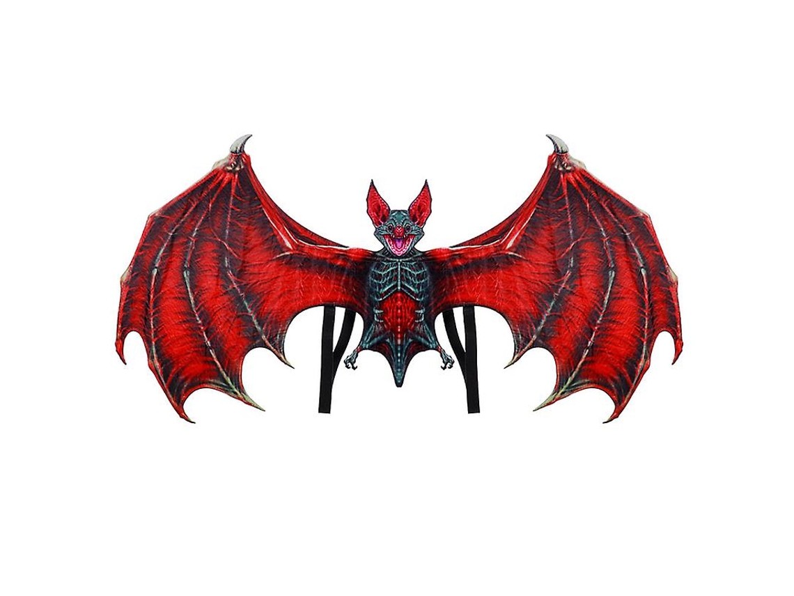 1Pcs Asas de Morcego de Halloween para Decorações de Halloween ALLINLESS