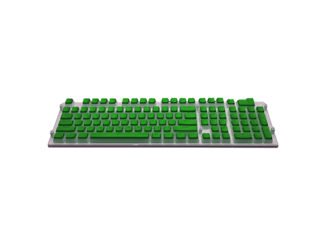 Keycaps Pbt Oem Diy Para Teclado Mecânico, Duas Cores, Translúcido, Rgb, Pudim Aquaforge
