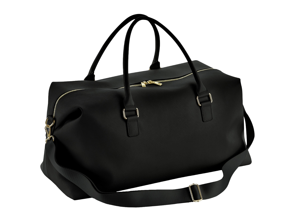 Bolsa de Viagem Feminina Bagbase, Tamanho Único, Preta. AQUAFORGE