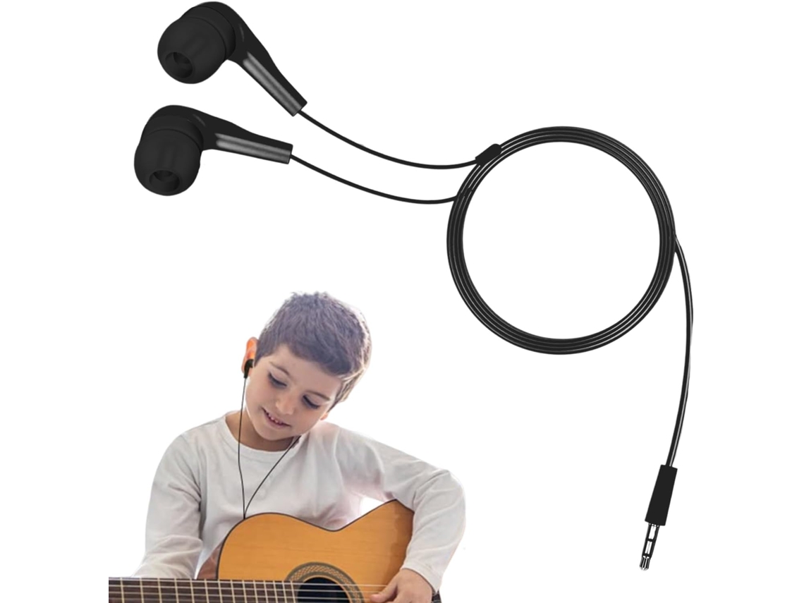 Fones De Ouvido Com Fio, Conector Áudio 3,5 Mm, Ajuste Confortável