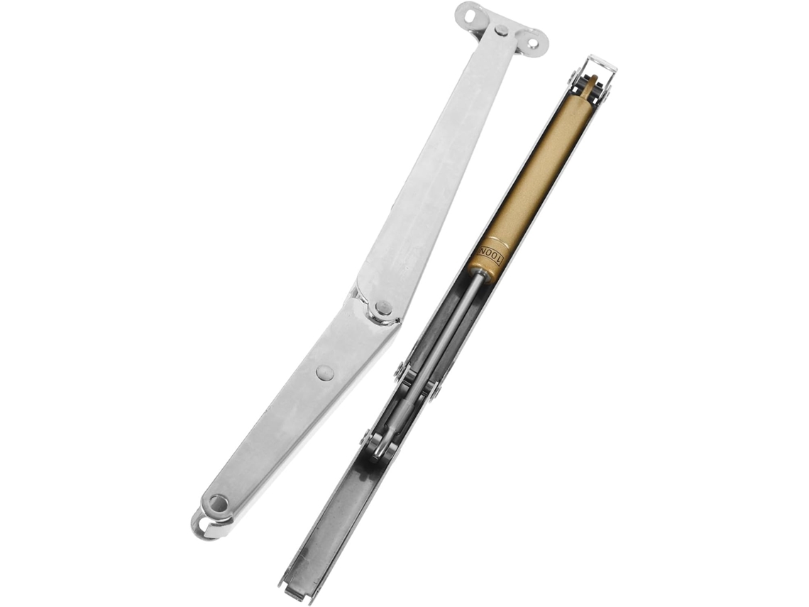 Dobradiças De Suporte Para Tampa, Portas Armários, Prateadas, 2