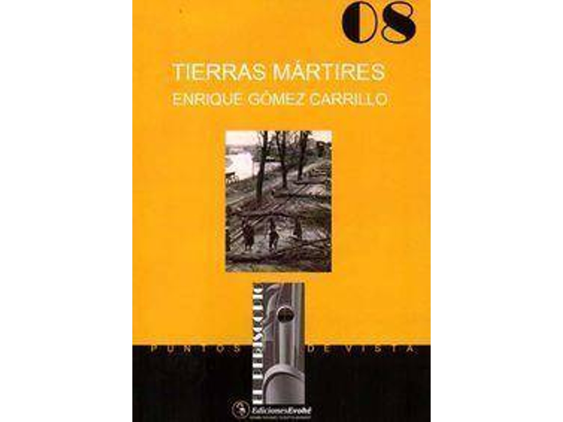Livro Tierras mártires de Enrique Gomez Carrillo (Espanhol)